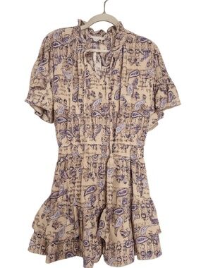 Entro Boho-Style Mini Dress